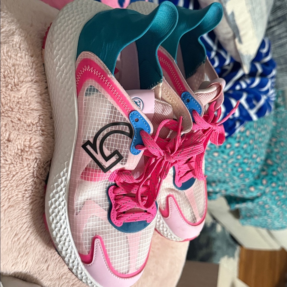G/FORE Pink and Teal Athletic Shoes